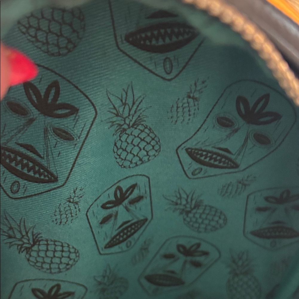 Loungefly Black and Yellow Dole Whip Pineapple Backpack - Picture 6 of 10